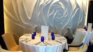 CELEBRITY SILHOUETTE  TOUR   BLU RESTAURANT