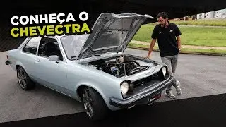 😵CHEVECTRA? Sinta como ficou esse CHEVETTE com motor de VECTRA (resultado de um antigo sonho)