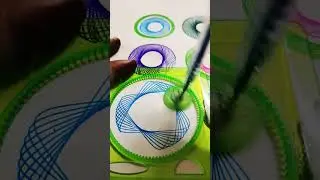 spirograph easy drawing satisfying shorts magic ruler how to make simple spirograph easy drawing fyp