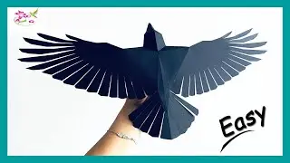 How to make  Flying crow craft | Flying crow craft - easy to make