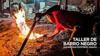 Elaboración de Barro Negro de San Bartolo Coyotepec, Oaxaca - Taller 
