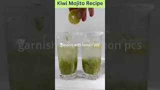 Kiwi Mojito Drink | Kiwi healthy recipe | refreshing summar drinks