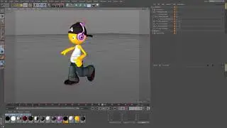 Character Animation walk Cycle Tutorial in Cinema 4D PART-3 || 3D Modeling & Animation [Tutorials]