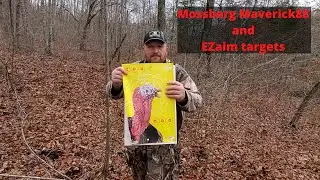 Mossberg Maverick 88 and EZaim Turkey targets by Allen