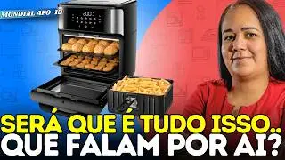 Air Fryer Mondial Oven AFON 12L - COMPREI, TESTE, mas será que VALEU A PENA? (Review Sincero)