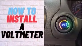 VLOG#18: DIY Voltmeter Installation with Switch