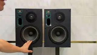 JBL 4408 studio monitor 4408 D&ograve;ng loa kiểm &acirc;m dễ phối gh&eacute;p , loa gỗ lạng mộc zin ko spa 