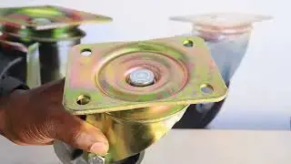 4 INCH HEAT RESISTANT HEAVY DUTY CAST IRON WHEEL