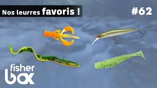 FISHERBOX #62 - Nos 4 leurres favoris (GUNKI, CRAZY FISH, SAVAGE GEAR)