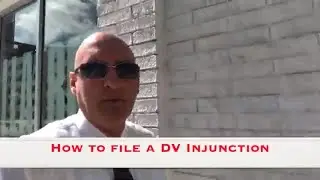 How do I file for a Domestic Violence Injunction or Restraining Order?