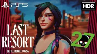FORTNITE Battle Royale NEW Chapter 4 Season 4 SPLATTERELLA Skin Showcase PS5 Gameplay 4K HDR 60 FPS