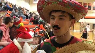 Flushing High School student section does more than just cheer