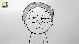 How to Draw Morty Smith From Rick And Morty Step by Step Easy
