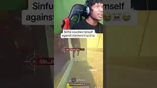 Sinful coaches himself against stackers😭 #warzone #warzonefunnyclips #gaming