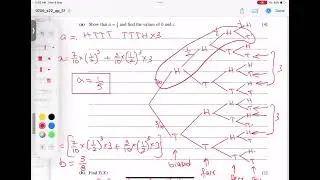 Jun 2022 Var 51 Q No 4 Topic A2 Level Discrete Random Variable