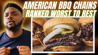 🇬🇧BRIT Reacts To BBQ CHAINS IN AMERICA RANKED WORST TO BEST!