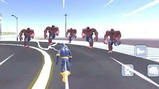 ► The Flash vs 9 Red Hulk - Super Speed Light Flash Hero Vs Monster Hero