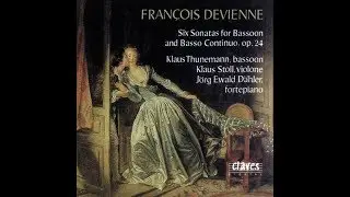 Fran&ccedil;ois Devienne - Sonata No. 5 in G Minor - Sonatas for Bassoon & Basso Continuo / D&auml;hler