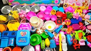 🪂10 Minutes of Satisfying Asmr Toys Miniature Cooking Set Barbie Doll Asmr ||Usa Toys Miniature 