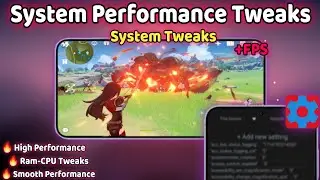 SetEdit System Tweaks | Boost Android Performance & Stabilize +90 FPS - No Root