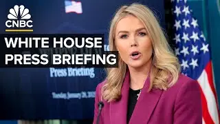 White House press secretary Karoline Leavitt holds a briefing with reporters — 1/31/2025