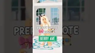 Preppy RUGS CODE IDS For Berry Avenue! 🎀🏠 #berryavenue #berryave #berryavenuecodes #bloxburg