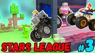 Tournament #3: STARS LEAGUE Team Championship 25/26 Hot Wheels MONSTER TRUCK Racing Minecraft Alex