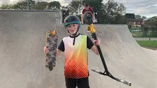 HE SNAPPED HIS DECK !!!