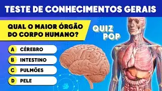 Quiz com 20 perguntas: Teste de Conhecimentos Gerais 6 2022