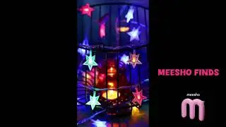 ✨ &ldquo;Colour Your Celebrations with Meesho&rsquo;s Star LED Lights ✨💫&rdquo;Link in Description #meesho  @Meesho  