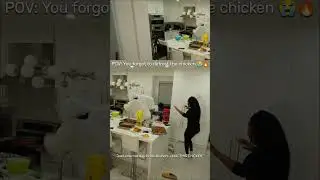 JUST a normal day in the kitchen until 