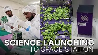 Science Launching on Northrop Grumman's CRS-18 Mission to the Space Station