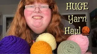 HUGE Yarn Haul🧶💜|Walmart🛒, Amazon💸