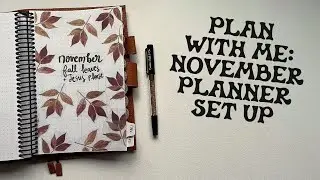 Plan with Me: November Planner Set Up | Creative Faith & Co.
