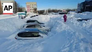 Russia's far-east hit by record snowfall dubbed 'snow apocalypse'