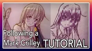 Following a Mark Crilley Tutorial