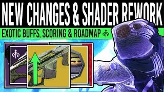 Destiny 2 | EXOTIC REWORKS & FUTURE CONTENT! Shader Rework, Scoring Changes, April Update & More!