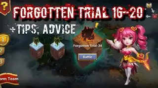 Forgotten Trial 16 to 20 + Tips, Advice, Wardens Importance