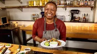 Chef Makini Howell goes south of the border with her vegan quesadillas - Makini's Kitchen - KING 5 E