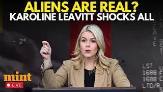 US News Live | Trump Admin Believes Aliens Are Real After Obama Remarks? |Karoline Leavitt Responds