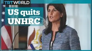 US quits 'biased' and 'hypocritical' UNHRC