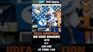 UDFA ADDITION - RB Chris Brooks signs with the Phins!! Quick talk about his skillset and potential.
