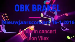 OBK BRAKEL Nieuwjaarsconcert 16-1-12016  Anouk in concert, Leon Vliex