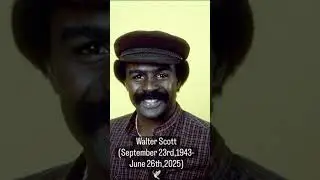 Happy birthday Scotty Scott remembering Walter Scott; their birthdays(Lead singers of The Whispers)