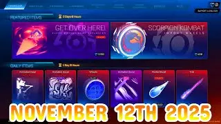 Rocket League ITEM SHOP Daily #384 (12th November 2025)
