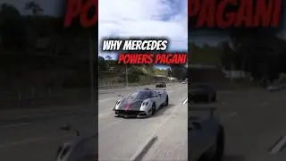 Why does pagani use mercedes Engines? the truth behind pagani&rsquo;s power#Pagani #MercedesAMG #Hypercar