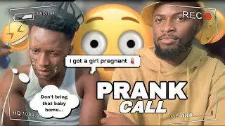 PREGNANCY PRANK ON MY AFRICAN MOM… #prank