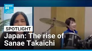 From heavy metal drummer to Japan's Prime Minister: a profile of Sanae Takaichi &bull; FRANCE 24