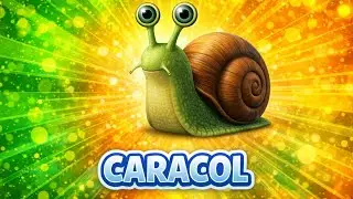 Un caracol con los ojos muy grandes (atrapados un nido de araña) - [La OAA]