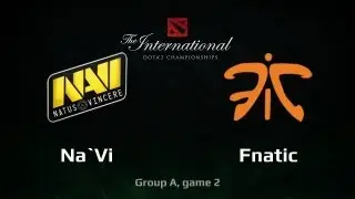 Na`Vi vs Fnatic, TI3 Group A, game 2